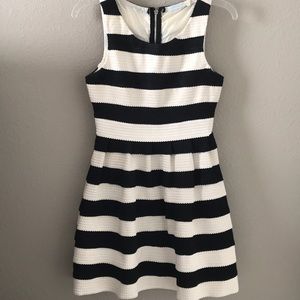 Black & White striped dress